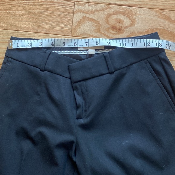 Banana Republic Martin fit black lined wool pants - Picture 5 of 10